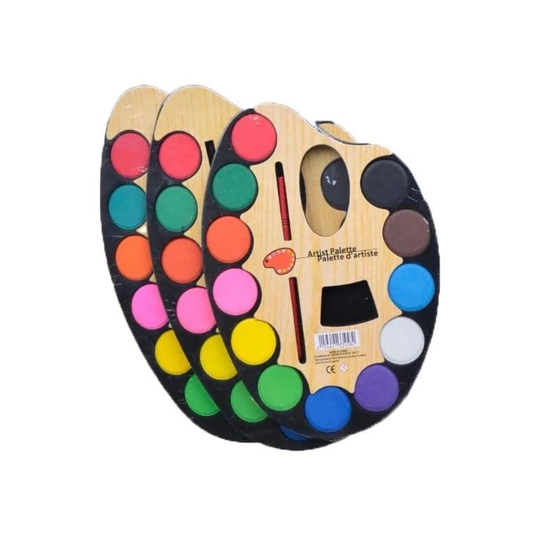 Artist Round Paint Tray Palettes