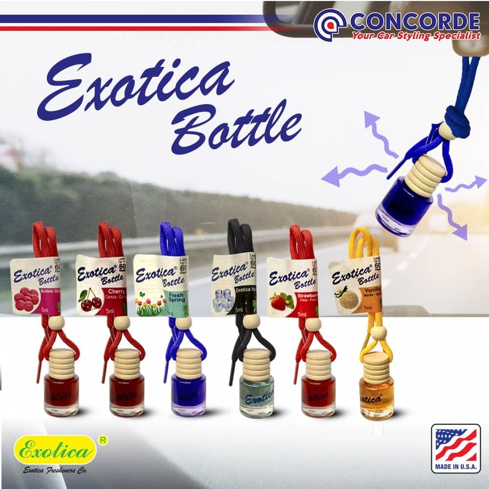 Exotica Car Freshener Bottle 5ml