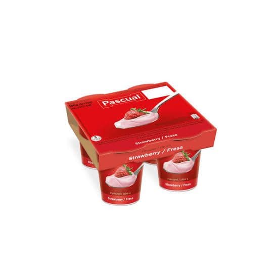 Pascual Yoghurt Strawberry (4 X 120g) 480g