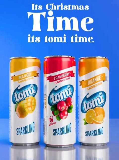 Tomi Cranberry Sparkling Drink 330ml