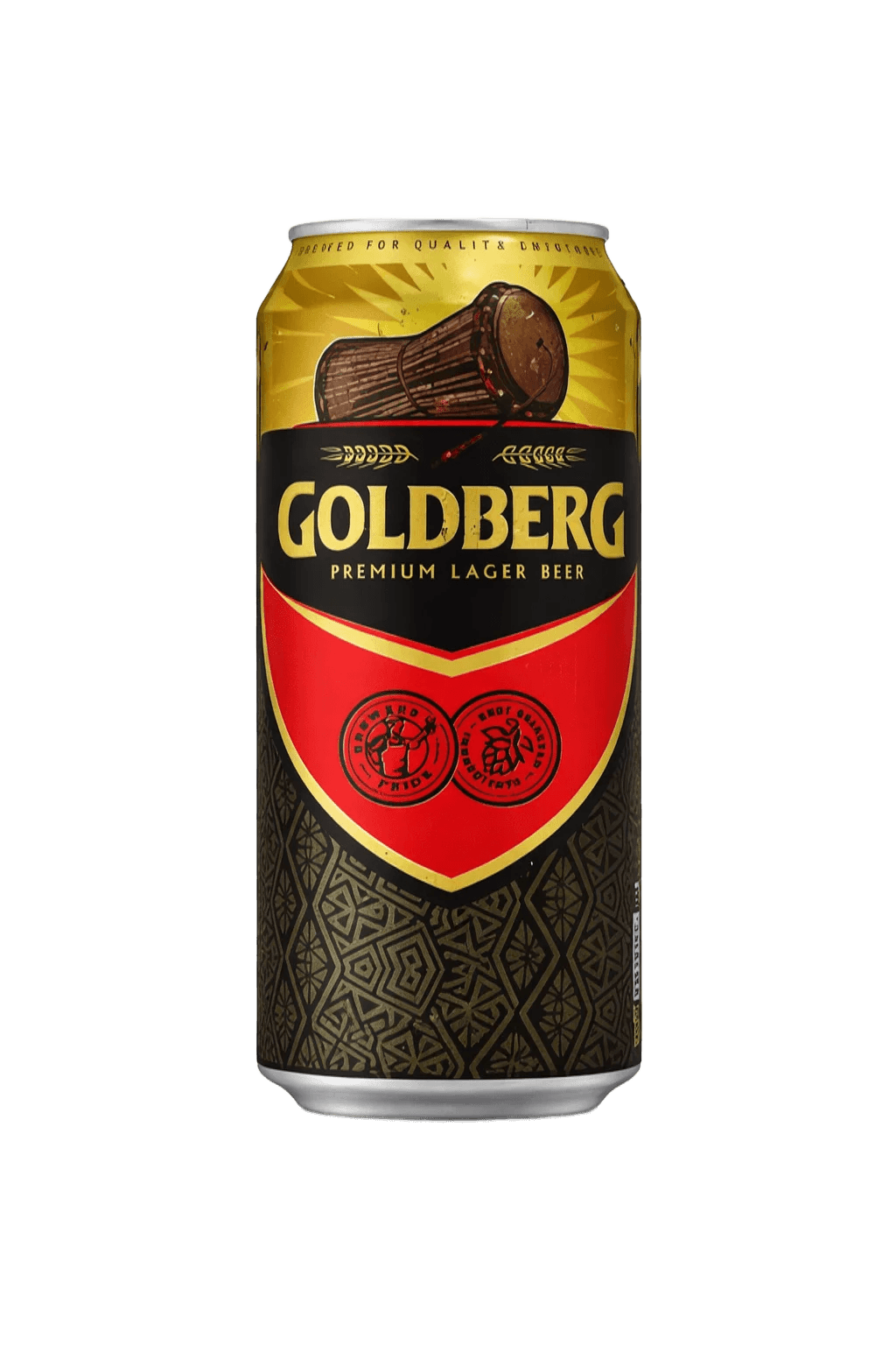 Goldberg Lager Beer 50cl Can