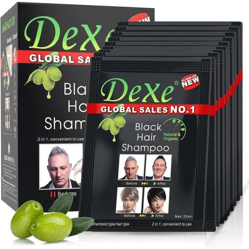 Dexe Black Hair Shampoo (1 Sachet)
