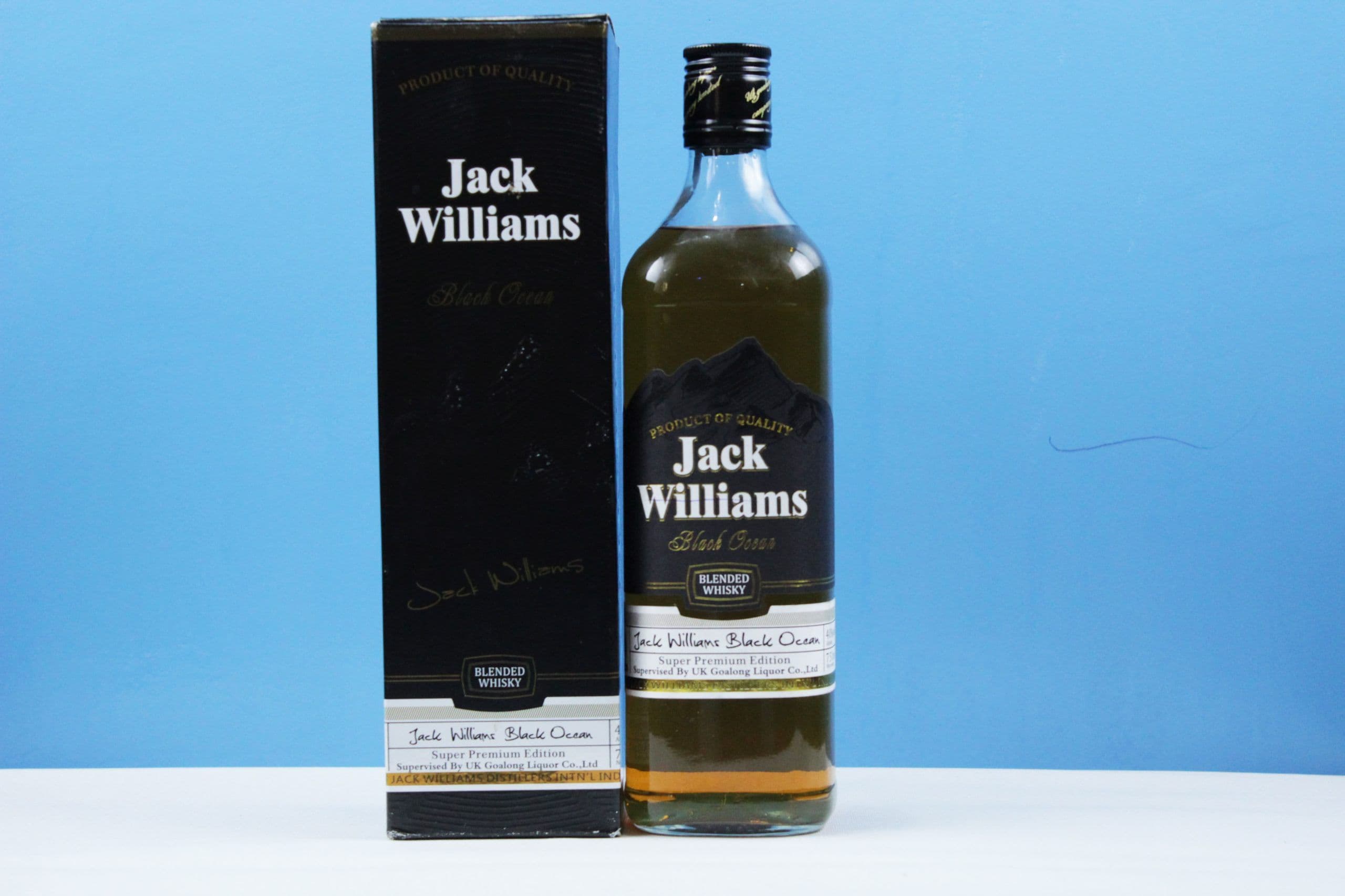 Jack Williams Black Ocean Whisky 750ml