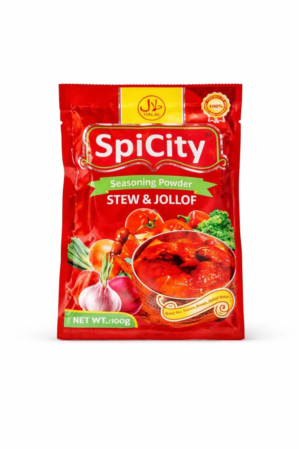 SpiCity Stew & Jollof Seasoning Powder 10g