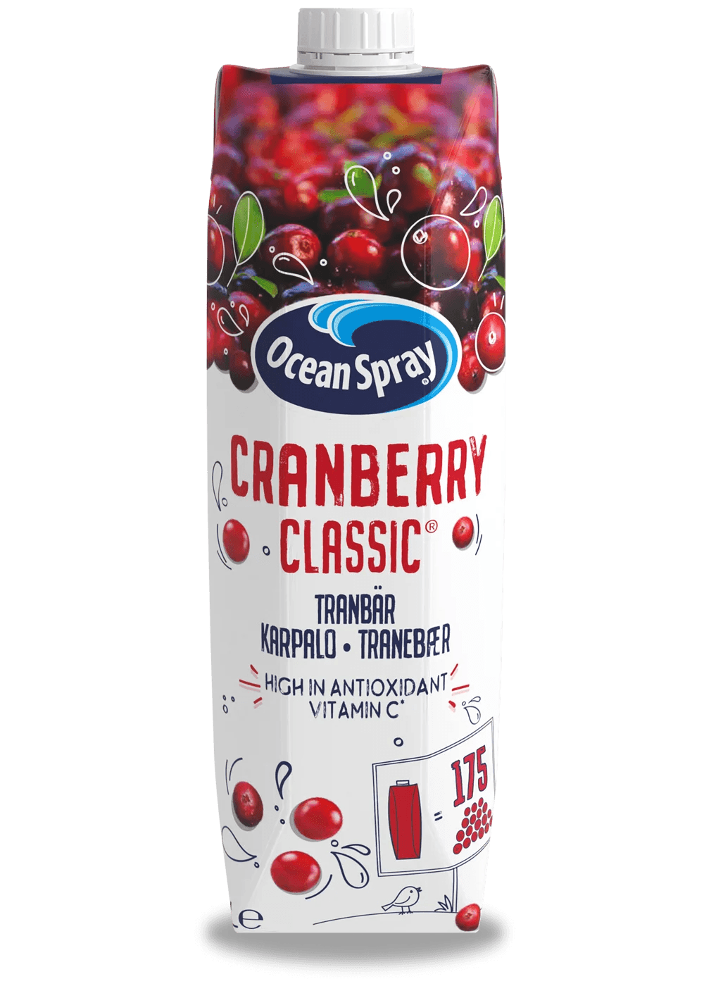 Ocean Spray Cranberry Classic Juice Drink 1 Litre