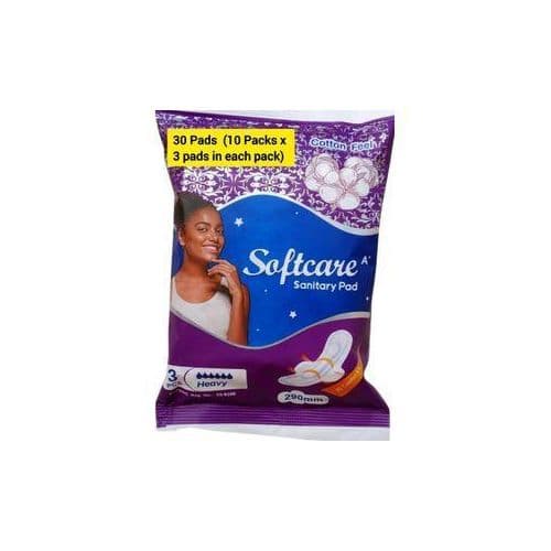 Softcare Sanitary Pad 290mm 3PCS