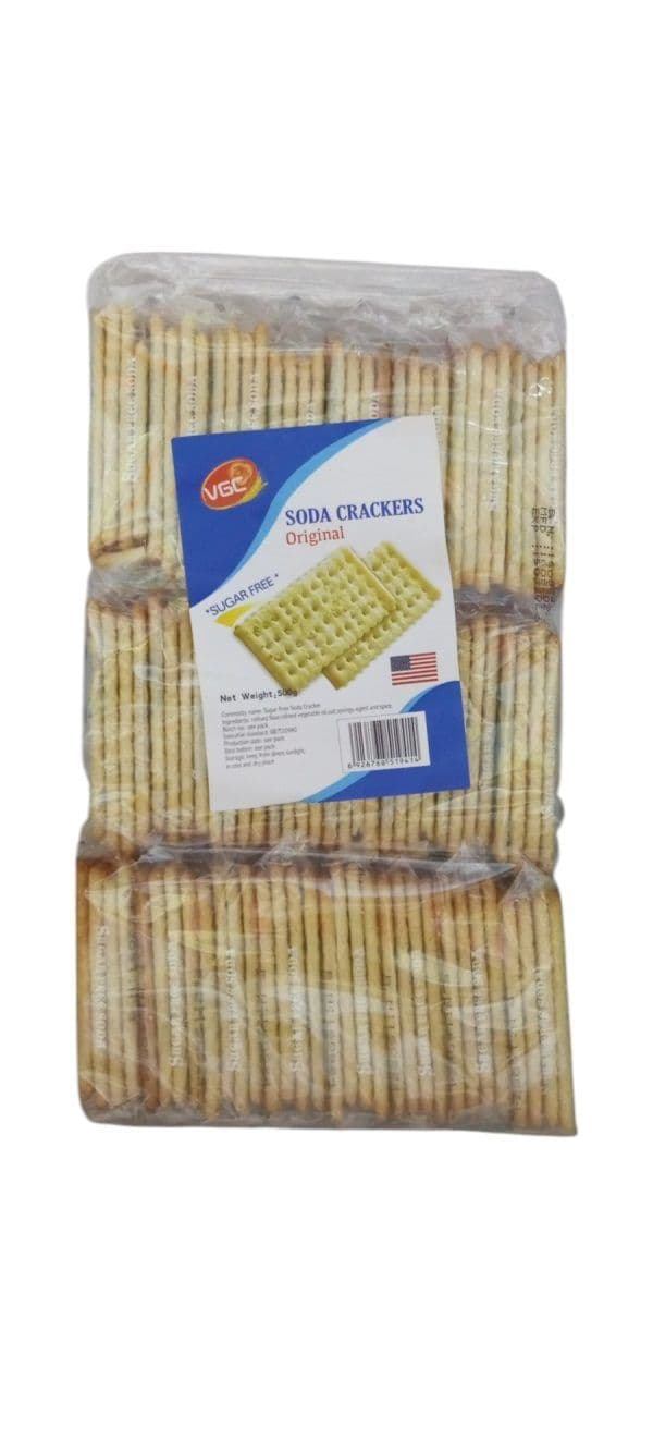 VGC soda cracker original sugar free 500g