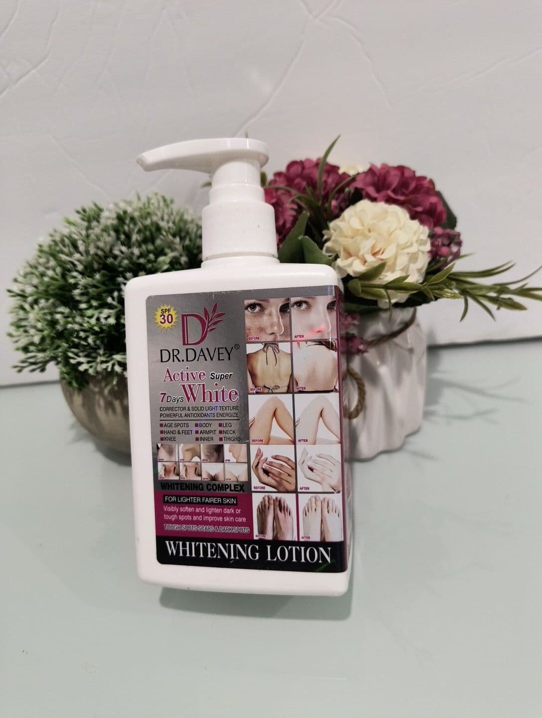 DR DAVEY Active Super Intensive Whitening Milk Body Lotion 300ml