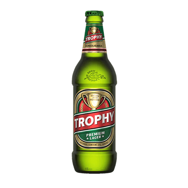 Trophy Lager Beer 600ml Bottle