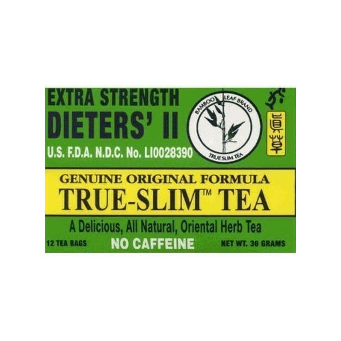 Extra Strength Dieters' II True Slim Tea 12 Tea Bags
