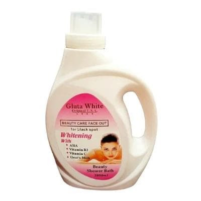Gluta White Shower Cream Salt & Spa Goat Milk 5 in 1 2000ml