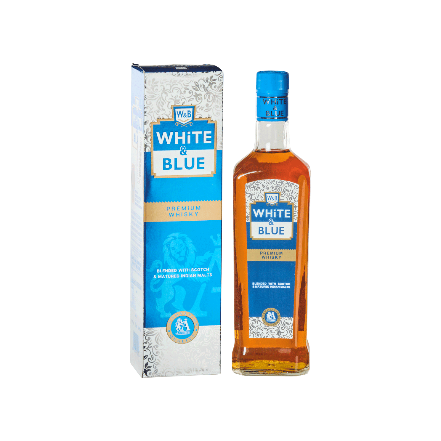 White & Blue Premium Whisky 750ml