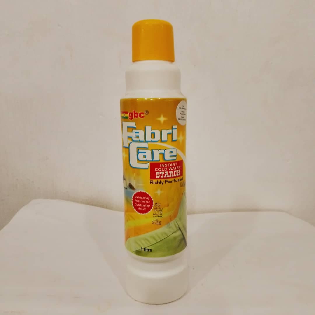 GBC Fabri Care Instant Cold Water Starch 1 litre