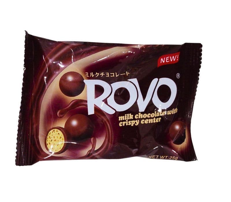 Rovo Milk Chocolate with Crispy Centre 25g
