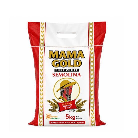 Mama Gold Pure White Semolina 5kg