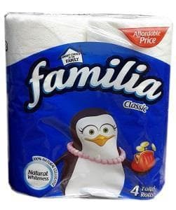 Familia Toilet rolls x 4