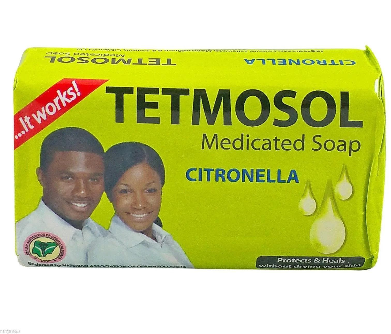 Tetmosol Medicated Soap Citronella 75g