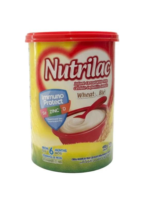 Nutrilac 6 Months+ Infant Cereal With Milk, Wheat 400g