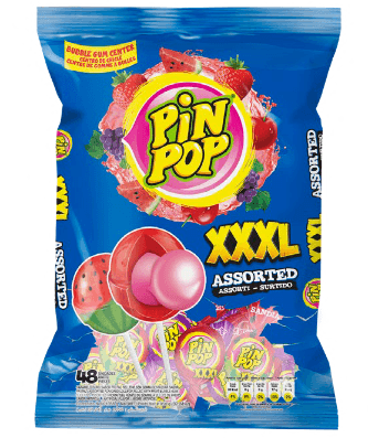 Pin Pop XXXL Assorted (Cherry,Strawberry,Watermelon,Grape)