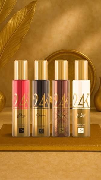 24K Deodorant Body Spray 100ml