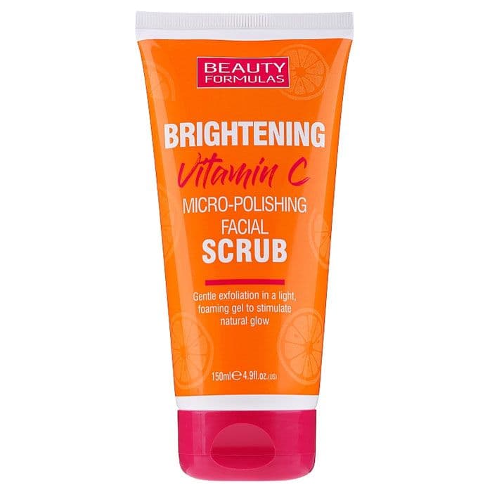 Beauty Formulas Brightening Vitamin C Facial Scrub 150ML