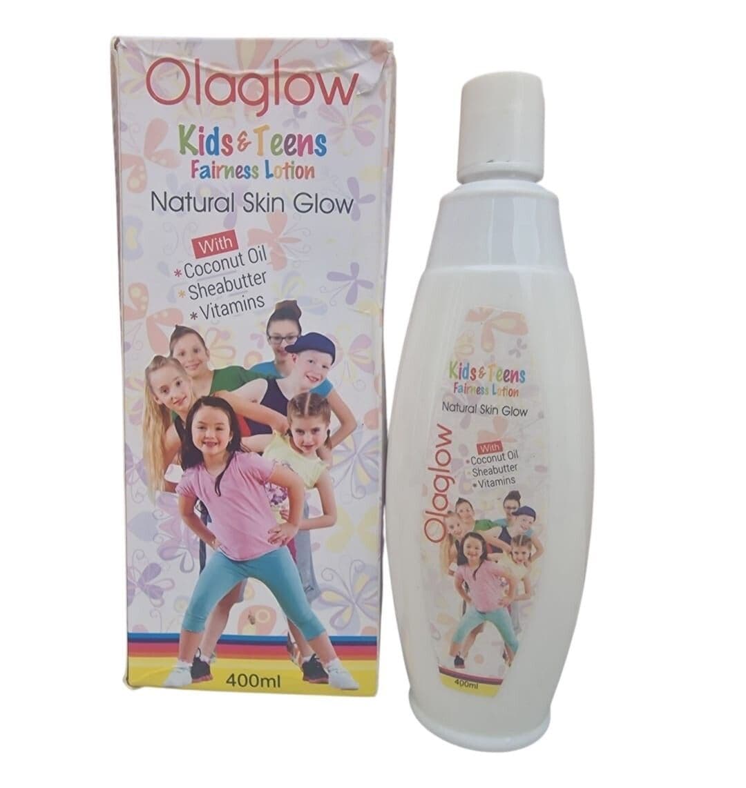 Olaglow Kids & Teens Natural Fairness Skin Glow Milk Lotion 400ml