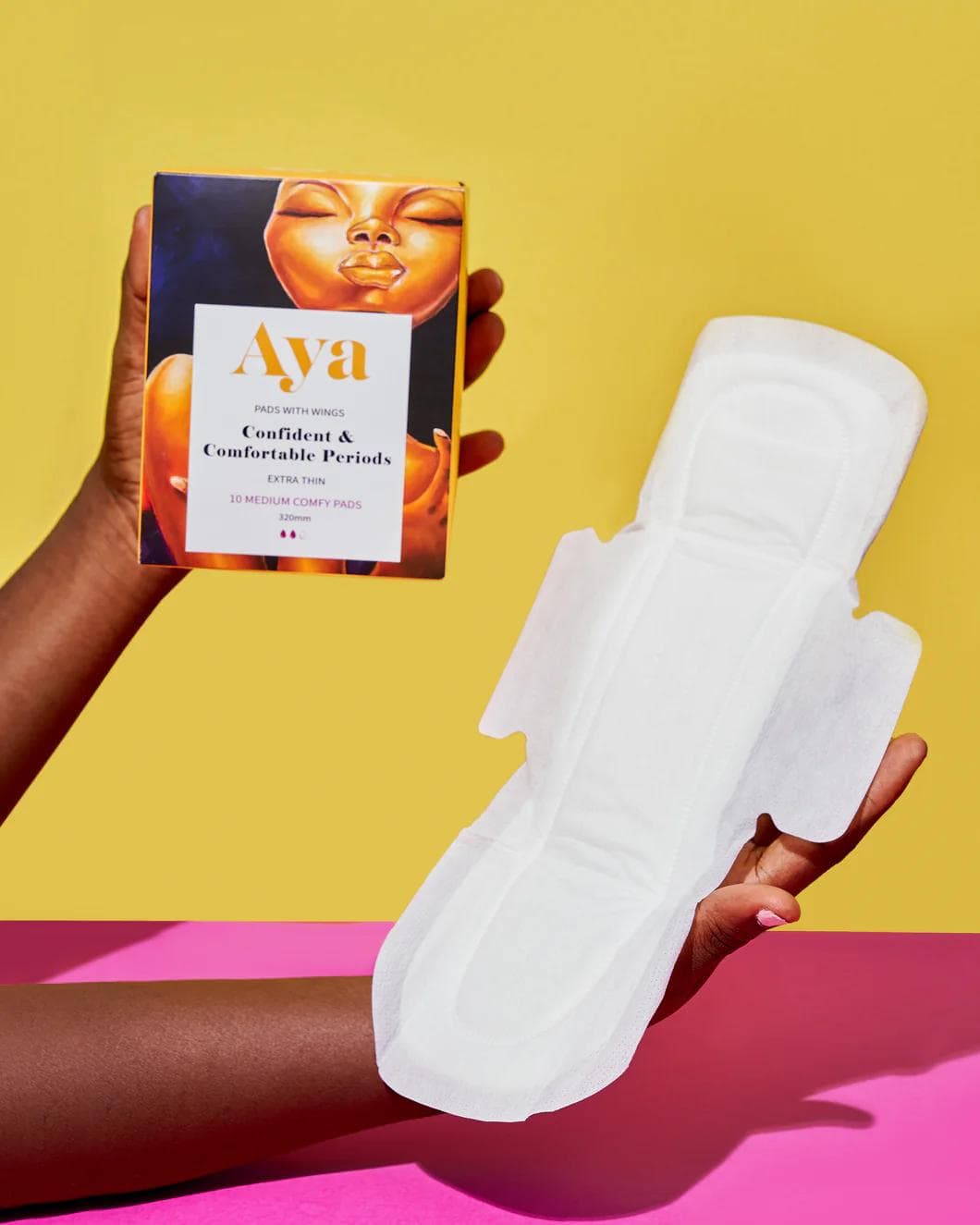 Aya Comfy Sanitary Pads No Double Ups 10 Medium Comfy Pads