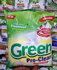 Green Pro-Clean Detergent Powder 170g