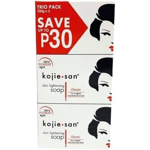 Kojie San 3 Pieces Of Lightening Soap - 3 In 1