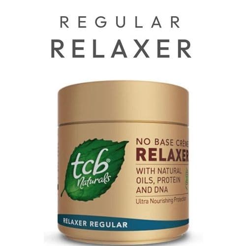 TCB+ Naturals Crème Hair Relaxer contains Naturals Oils 200g Relaxer
