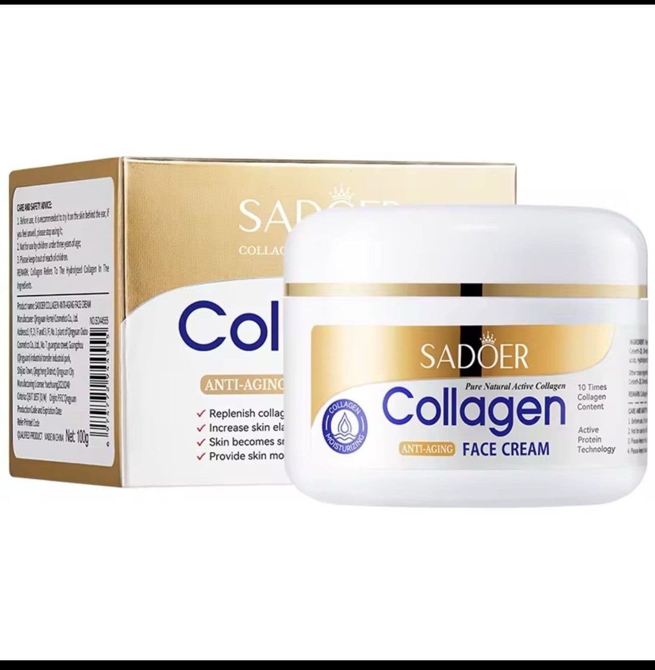 SADOER Collagen Anti-Aging Face Cream 100g