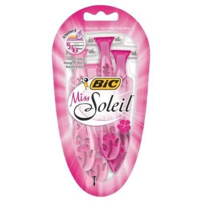 Bic Miss Soleil Vitamin E Razor with Stick x2