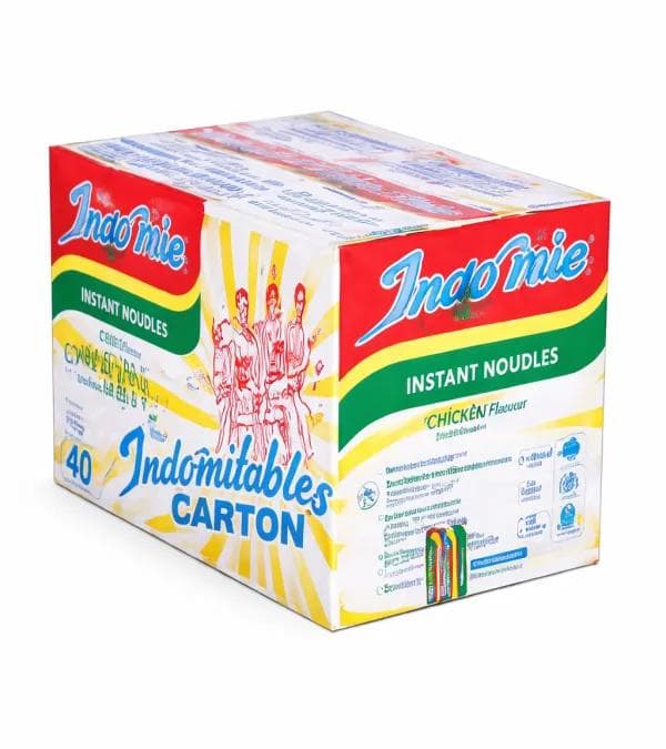 Indomie Chicken Flavour Indomietable Pack 70g x40