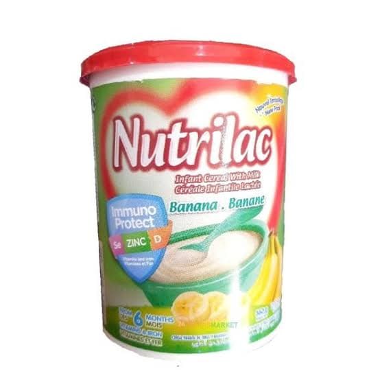 Nurtilac Infant Cereal with Milk Banana 400g