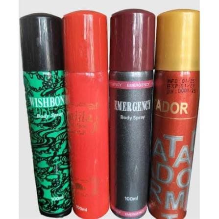 Gdk Wishbone, Balila, Matador & Emergency Body Spray 100ml