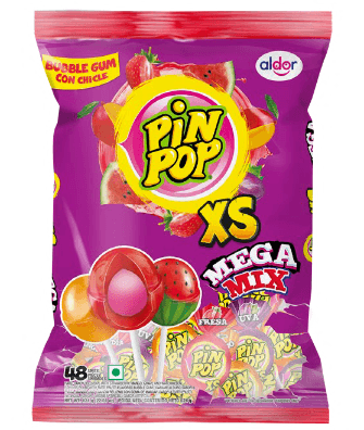 Pin Pop Mega Mix (Strawberry,Mango,Watermelon,Grape)