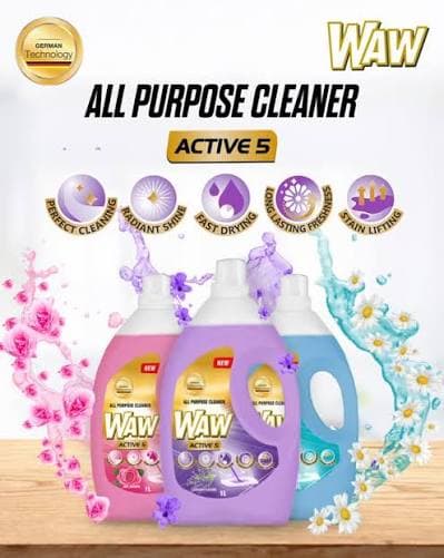WAW Active 5 All Purpose Cleaner 1 Litre