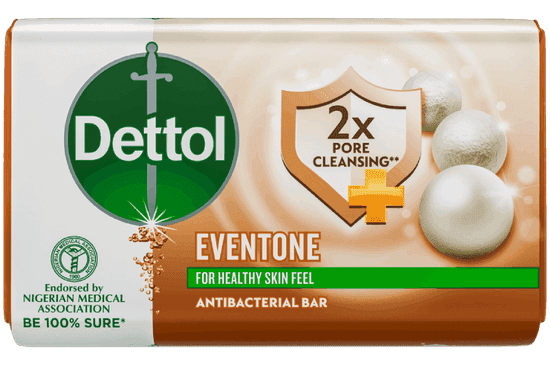 Dettol Antibacterial Bathing Soap (2X,5X) 150g