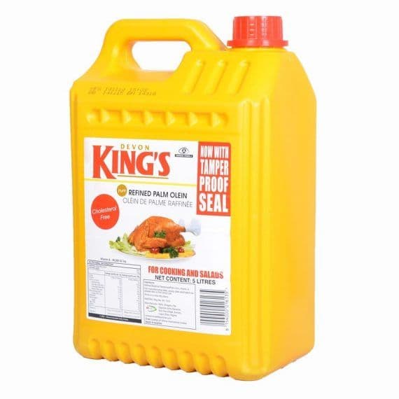 Kings Pure Vegetable Oil 5L (keg)