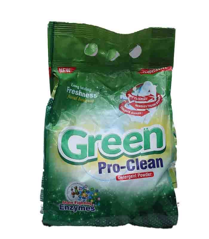 Green Pro-Clean Detergent Powder 75g