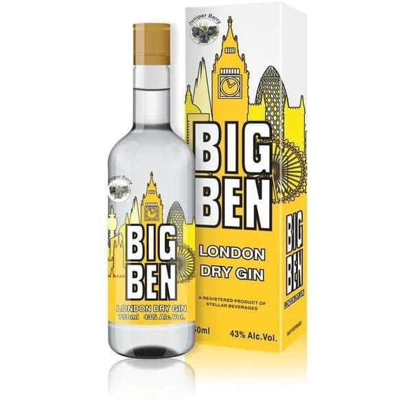 Big Ben London Dry Gin 700ml