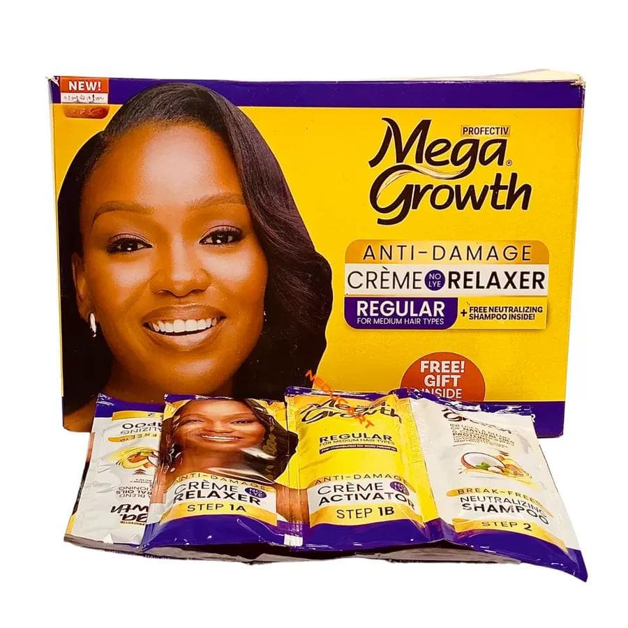 Mega Growth Anti-Damage Creme Relaxer 69g