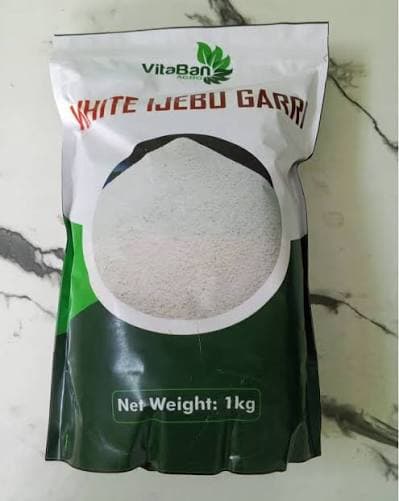 VitaBan Agro White Ijebu Garri 1kg