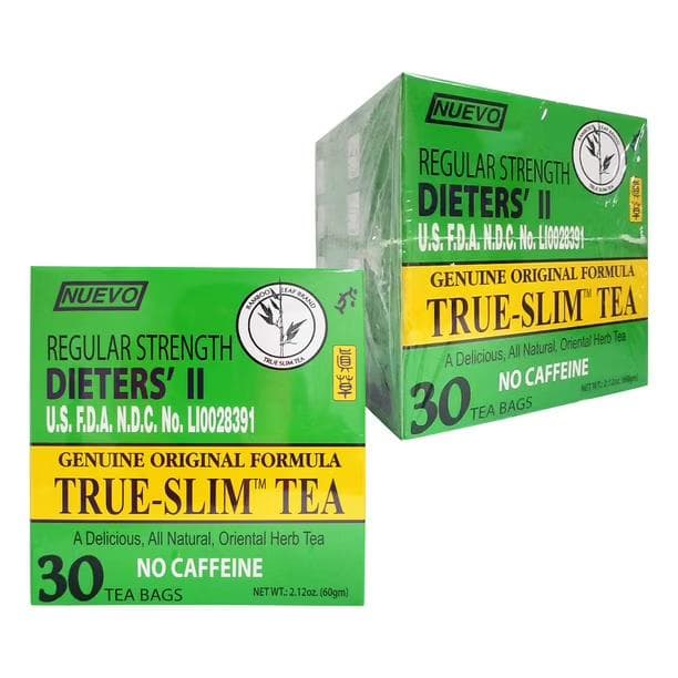 Regular Extra Strength Dieters' II True-Slim Tea, 30 Tea Bags