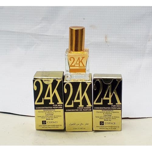 24K Concentrated Oil Perfume 5ml
