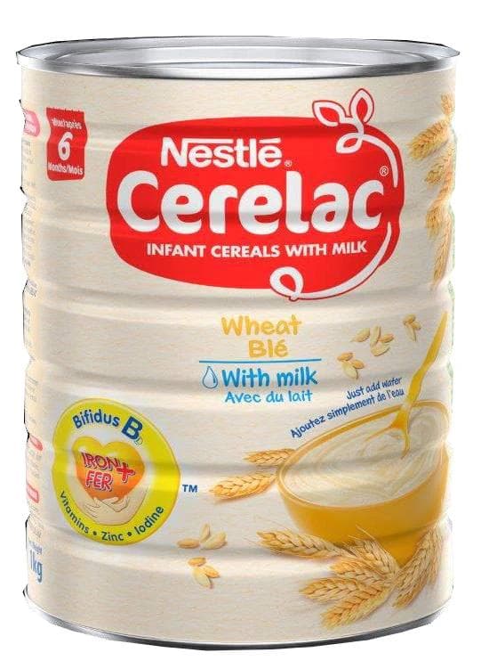 Nestle Cerelac Infant Cereal Wheat Ble with Milk 1kg