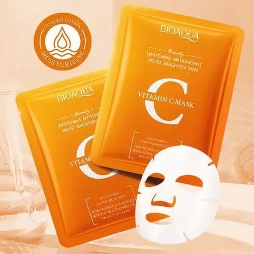 BIOAQUA Vitamin C Brightening & Instant Glow Sheet Mask
