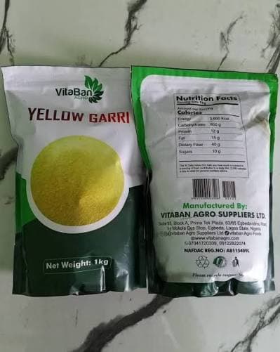 VitaBan Agro Yellow Garri 1kg