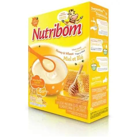 Nutribom Infant Cereal, Wheat & Honey 350g