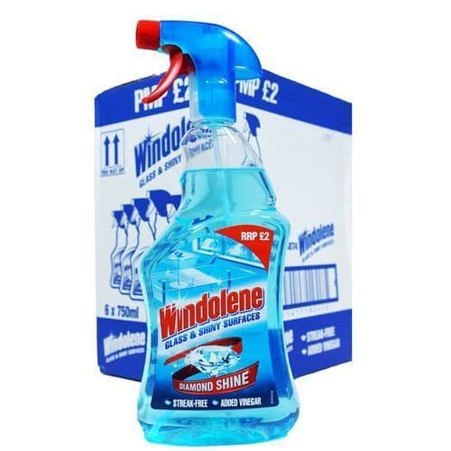 Windolene Glass & Shiny Surfaces Spackle Cleaner 750ml